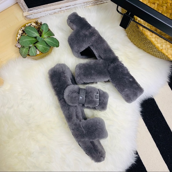 NEW UGG - Fuzz Yeah Slide Sandal 10 - Picture 2 of 13